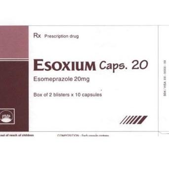 Esoxium (Esomeprazole) 20mg Capsules Pymepharco (h/20v)