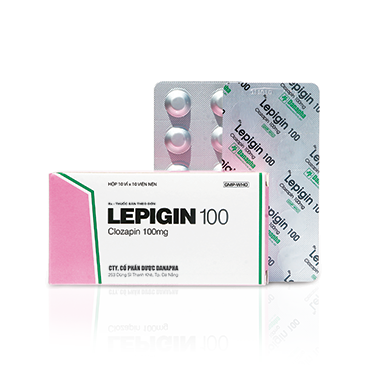 Lepigin 100 (Clozapin) Danapha (H/100v)