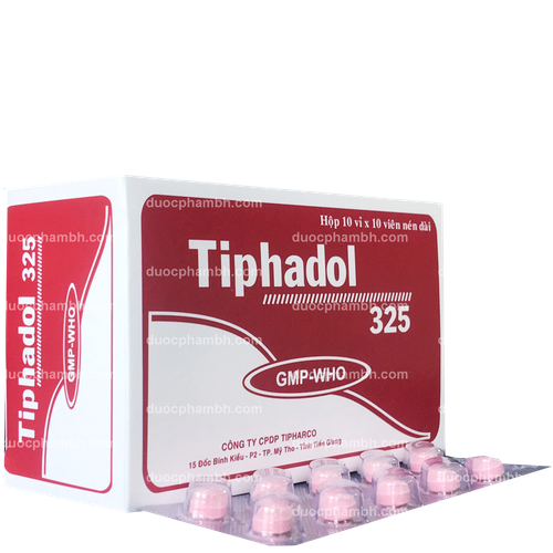 Tiphadol 325 (Paracetamol) Tipharco (H/100v)