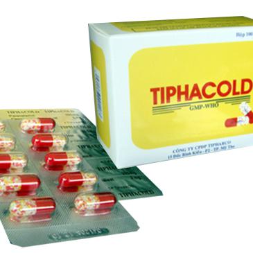 Tiphacold (Paracetamol, Clorpheniramin Malea) Tipharco (H/100v)