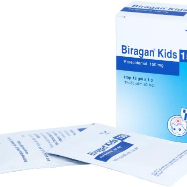 Biragan Kids 150 (Paracetamol) Bidiphar (H/12g/1gr)