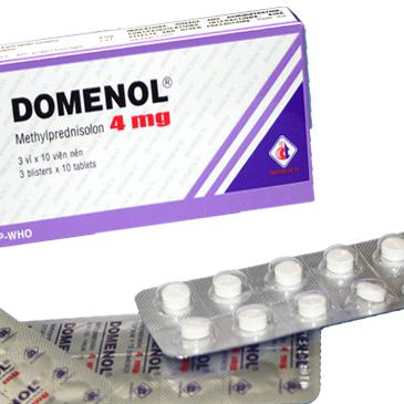 Domenol (Methylprednisolon) 4mg Domesco (H/30v)