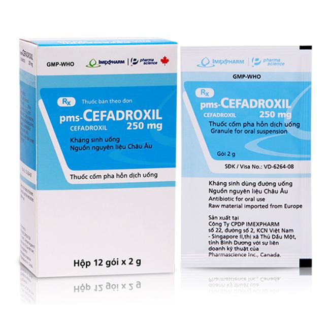 Pms-Cefadroxil 250mg Imexpharm (H/12g)