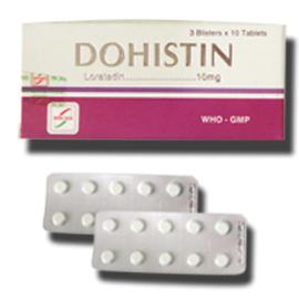 Dohistin (Loratadin) 10mg Đông Nam (H/30v)