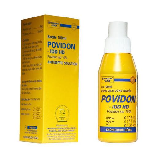 Povidone 10% 100ml HD Pharma (C/100ml)