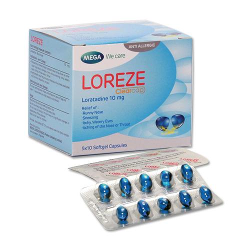 Loreze (Loratadin) 10mg Mega (H/50v)