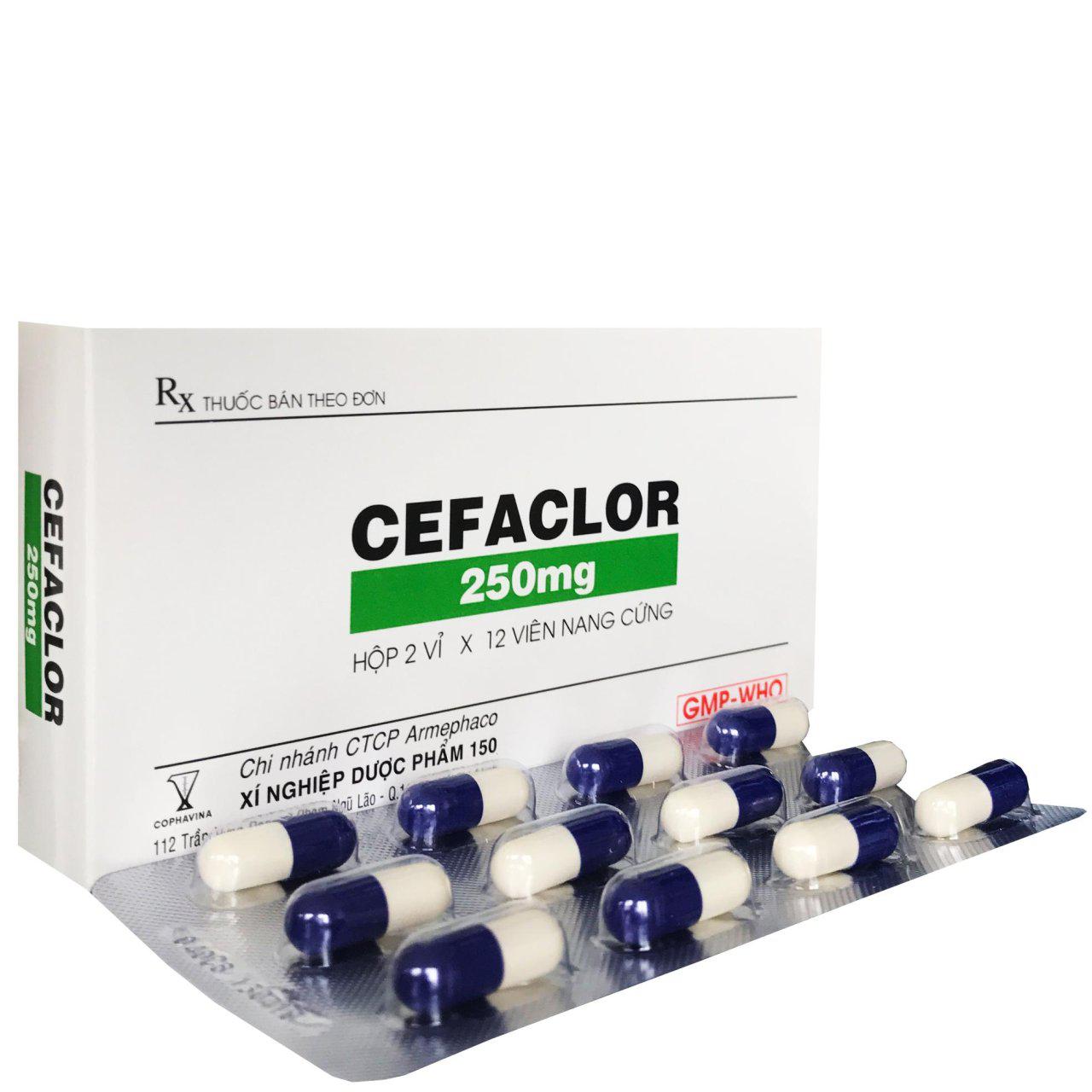 Cefaclor 250mg Armephaco (H/24v)