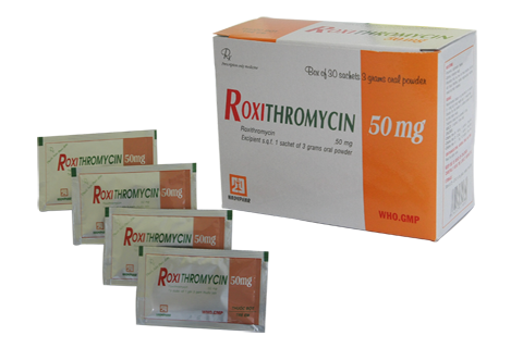Roxithromycin 50mg Nadyphar (H/30g/3gr)