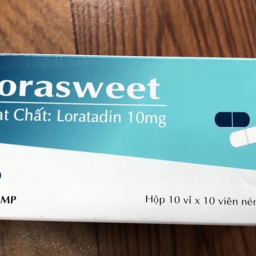 Lorasweet 10 (Loratadin) 2 Lớp Thành Nam (H/100v)