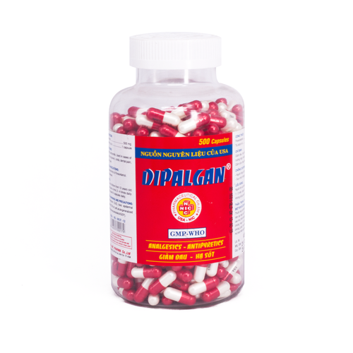 Dipalgan (Paracetamol) 500mg Usa-Nic (C/500v)