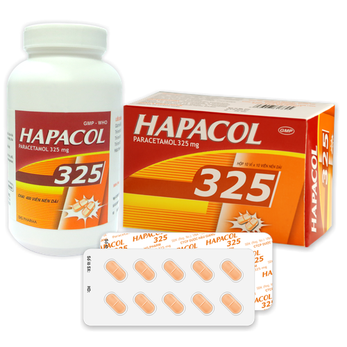 Hapacol 325mg (Paracetamol) DHG Pharma (C/100v)