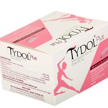 Tydol Plus (Paracetamol, Cafein) OPV (H/100v)