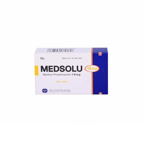 Medsolu 16mg (Methylprednisolon) Quapharco (H/30v)