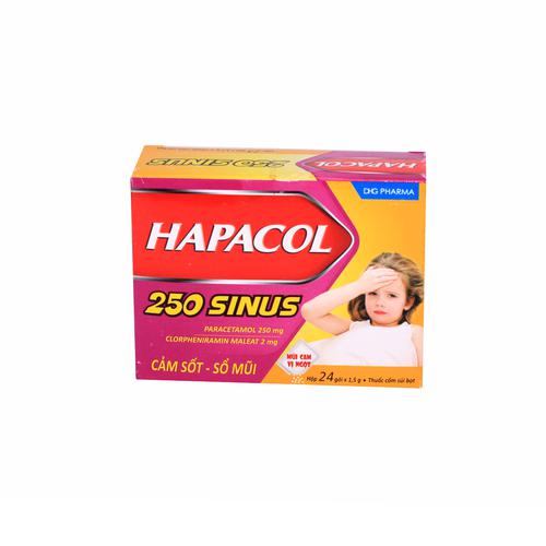 Hapacol 250mg Sinus DHG Pharma (H/24g)