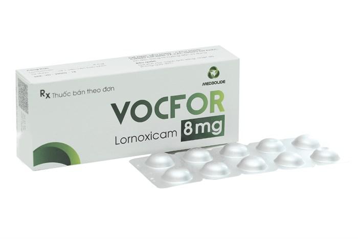 Vocfor 8mg (Lornoxicam) Medbolide (H/30v)