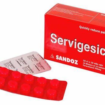 Servigesic 500mg (Acetaminophen) Imexpharm (H/100v)