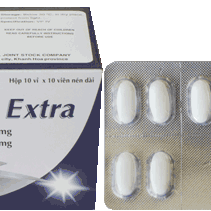 Panactol Extra (Cafein, Paracetamol) Khapharco (H/100v)