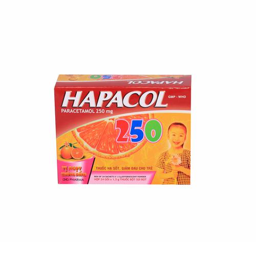 Hapacol 250mg (Paracetamol) DHG Pharma (H/24g)