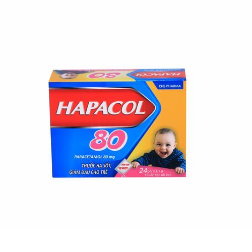 Hapacol 80mg (Paracetamol) DHG Pharma (H/24g)