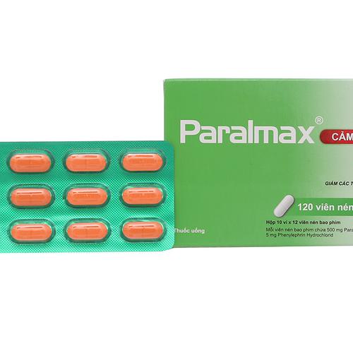 Paralmax Cảm Cúm (Phenylephrin, Paracetamol, Cafein) Boston (H/120v)