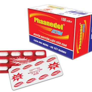 Phaanedol Extra (Paracetamol, Cafein) Usa-Nic (H/100v)