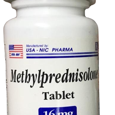 Methylprednisolon 16mg Usa-Nic (C/100v)