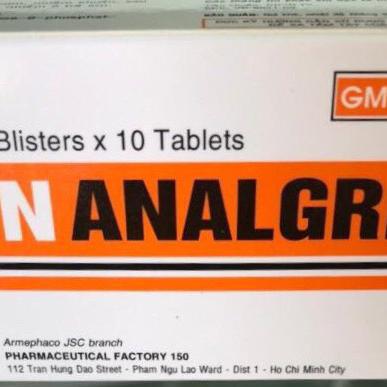 Ginanalgrine (Paracetamol) 500mg Armephaco (H/100v)