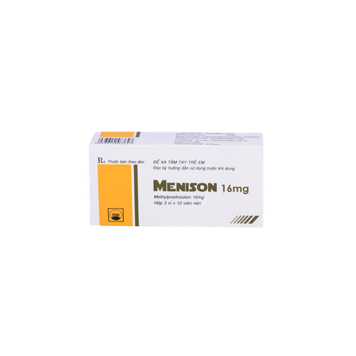 Menison 16mg (Methylprednisolone) Pymepharco (H/30v)