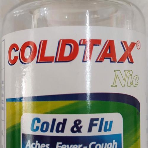 Coldtax (Paracetamol, Dextromethorphan HBr, Clorpheniramin Maleat) Usa-Nic (C/100v)