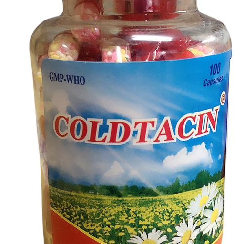 Coldtacin (Paracetamol, Phenylephrin, Clorpheniramin Maleat) Usa-Nic (C/100v)