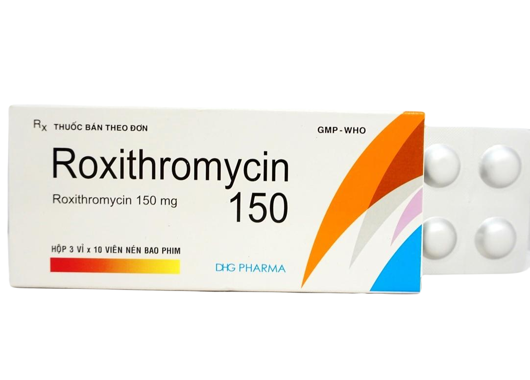 Roxithromycin 150mg DHG Pharma (H/30v)