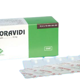 Loravidi (Loratadin) 10mg Vidipha (H/100v)