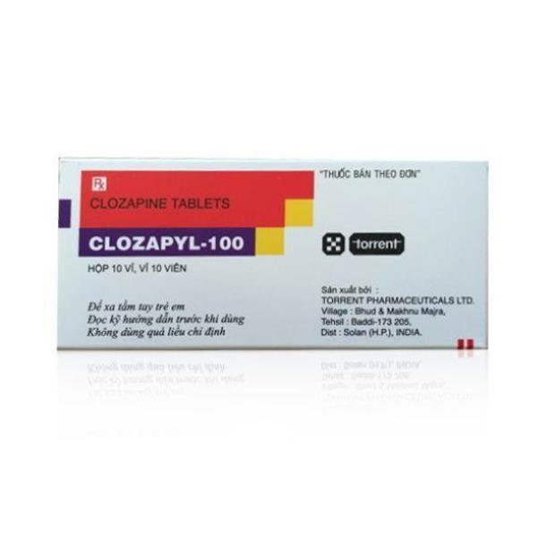Clozapyl 100mg (Clozapin) Torrent (H/100v)