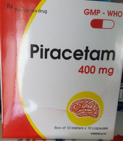 Piracetam 400mg Thephaco (H/100v)