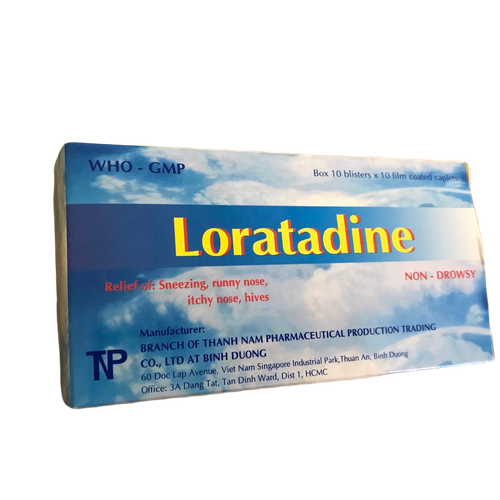 Loratadine Thành Nam (Hộp/100v)