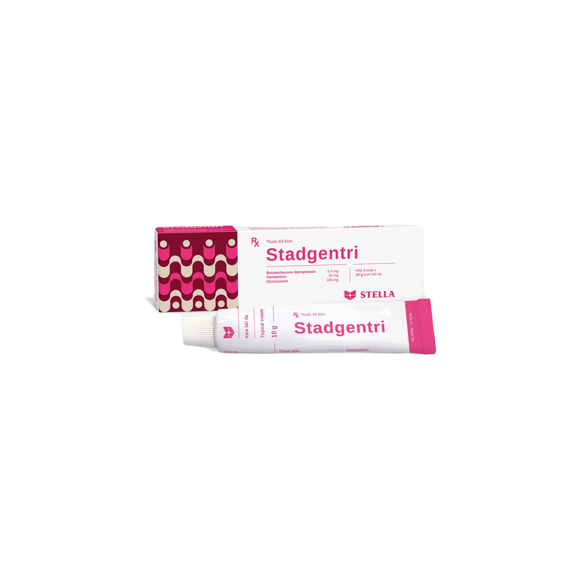 Stadgentri (Betamethason, Gentamicin, Clotrimazol) Stella (T/10g)