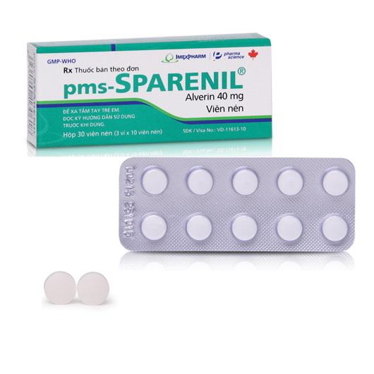 Pms - Sparenil 40mg (Alverin) Imexpharm (H/30v)