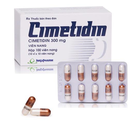 Cimetidin 300mg Imexpharm (H/100v)