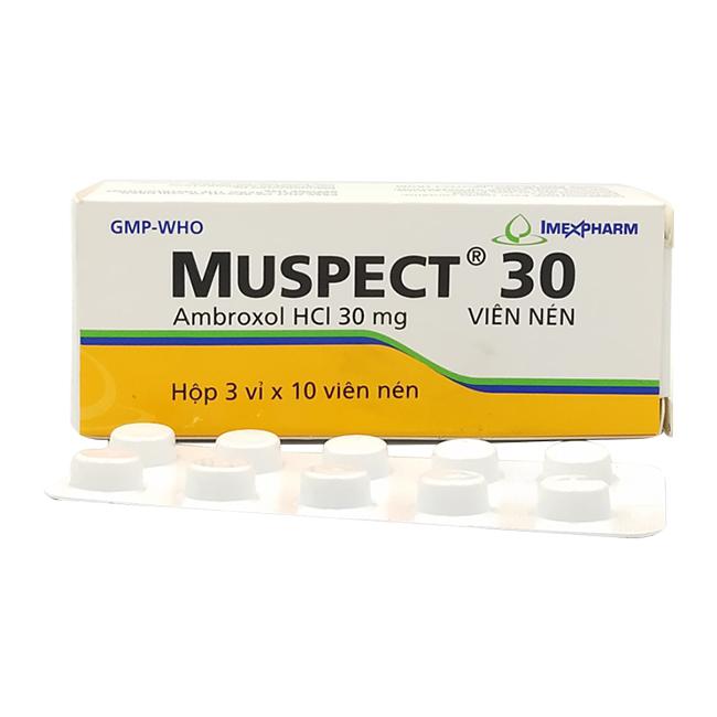 Muspect 30 (Ambroxol HCl) Imexpharm (H/30v)