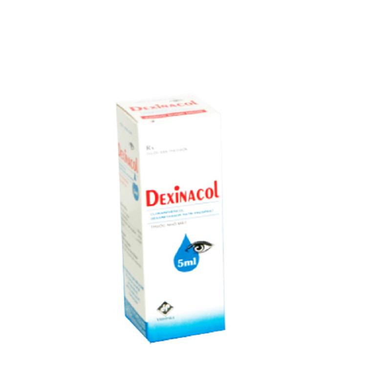 Dexinacol (Cloramphenicol, Dexamethason) Vidipha (Lốc/10c/5ml)