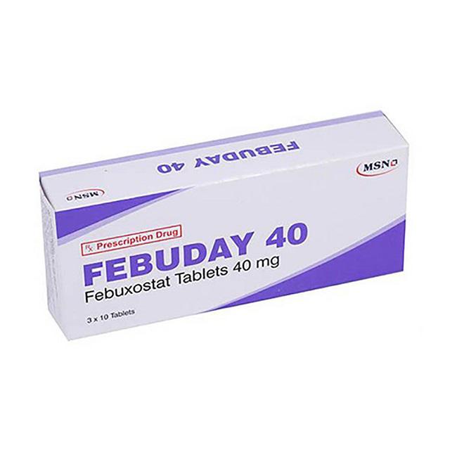 Febuday (Febuxostat) 40mg MSN (H/30v)