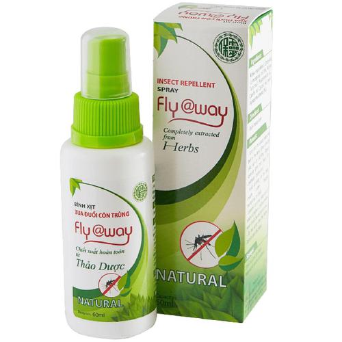 Bình Xịt Xua Đuổi Côn Trùng Fly@Way Bảo Linh (C/60ml)