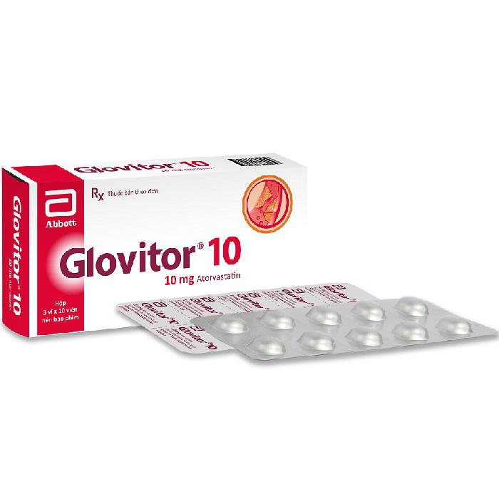Glovitor 10 (Atorvastatin) Glomed (H/30v)