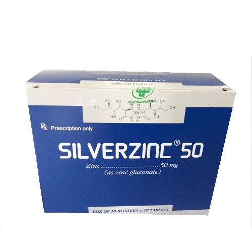 Silverzinc (Kẽm) 50mg OPV (H/100v)