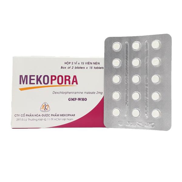 Mekopora 2 (Dexclorpheniramin) Mekophar (H/30v)