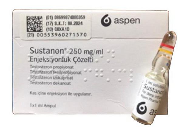 Sustanon 250mg (Testosteron)  (H/1ống/1ml) TNK
