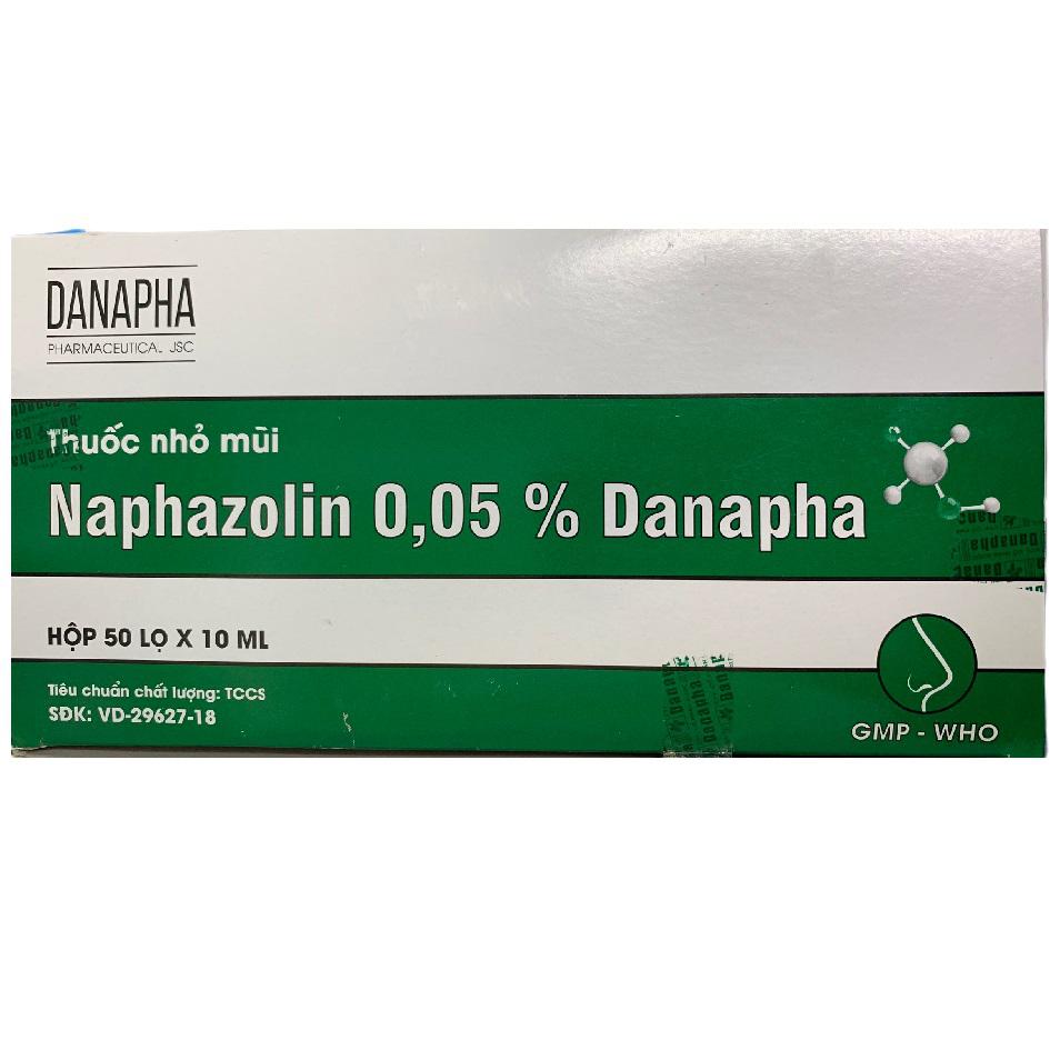 Naphazolin 0.05% Danapha (Hộp/50lọ)