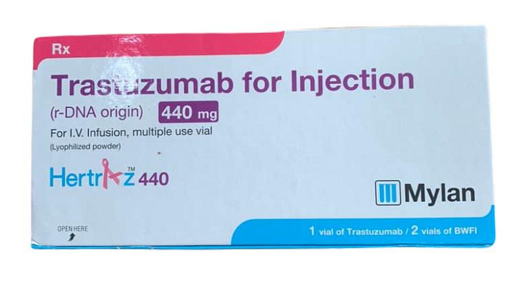 Hertraz 440 (Trastuzumab) Mylan IP (H/1+2 Lo)