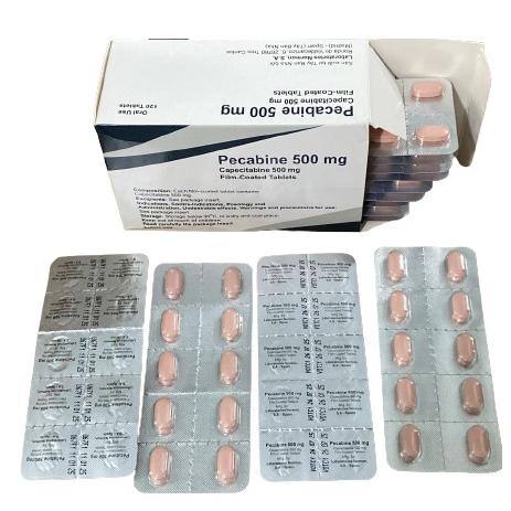 Pecabine 500mg (Capecitabine) Laboratorios Normon Spain (H/120V)