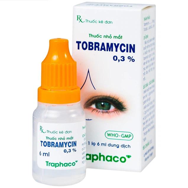 Tobramycin 0.3% Traphaco (Lốc/10c/6ml)